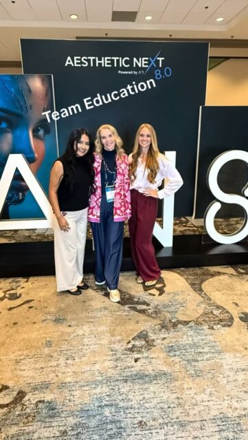 Some fun but a whole lot of learning and connecting too @aesthetic_next.

#aestheticlearning #teamtime #friscobeauty