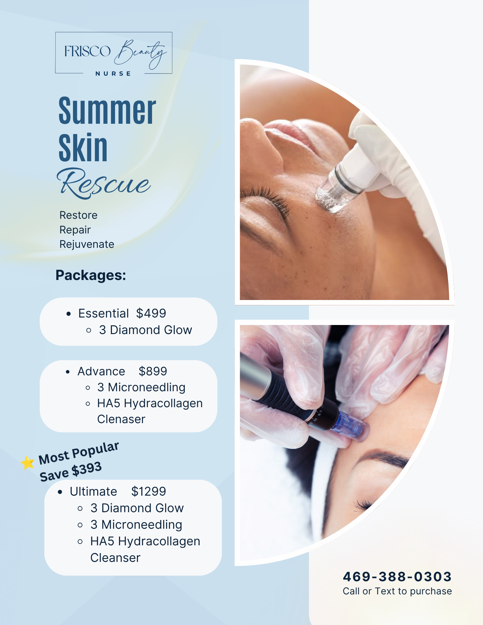 Frisco Beauty Nurse Specials preview